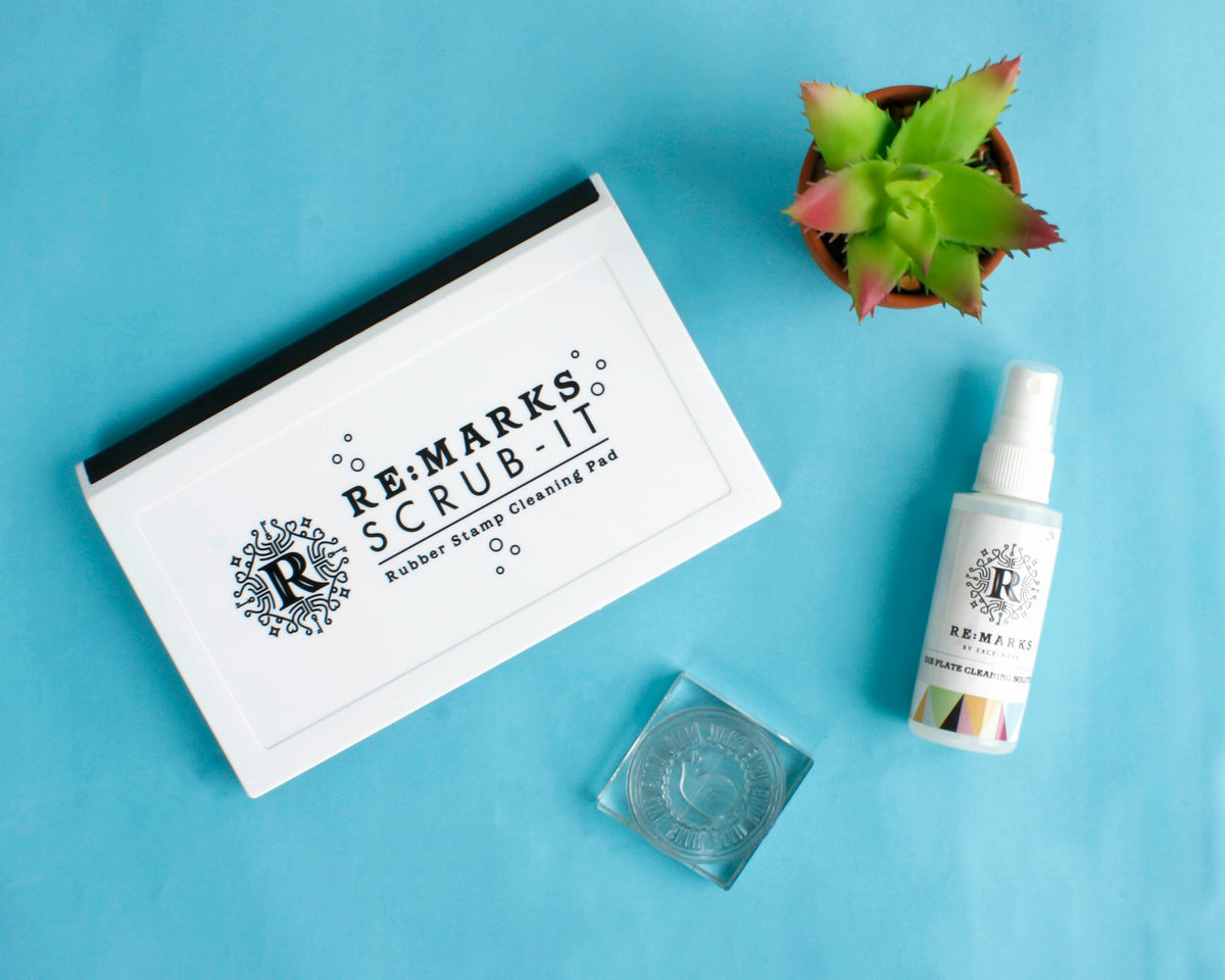 How to Clean Clear Stamps