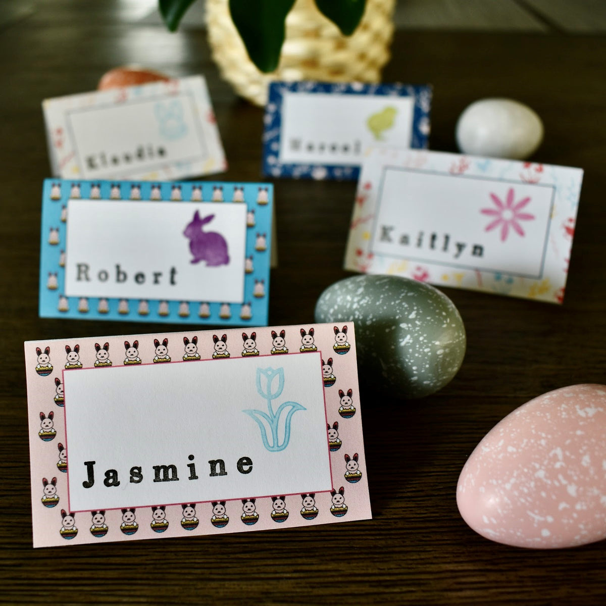 Easter Place Cards (With Free Printables) – RubberStamps.com