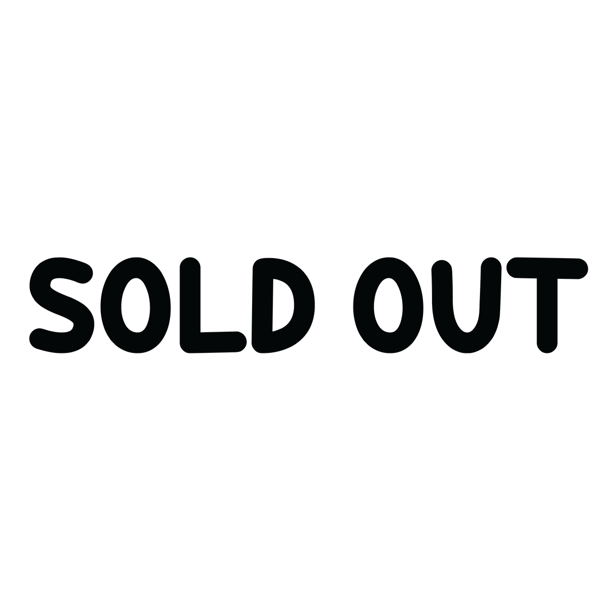 Rounded Sold Out Stamp – RubberStamps.com