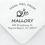 Snail Mail Address Stamp