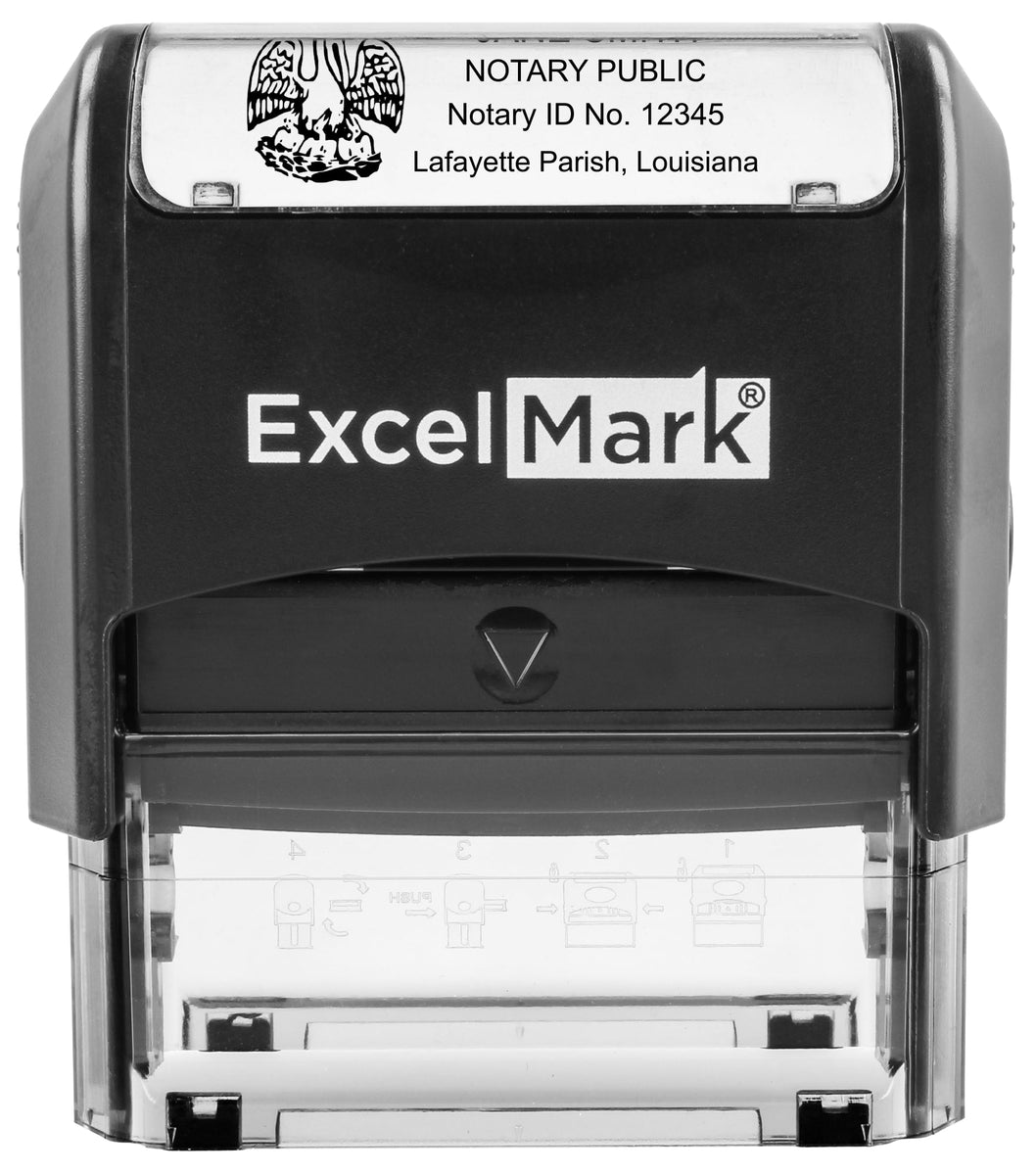 SelfInking Louisiana Notary Stamp