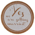 Yes We Are Getting Married! Stamp