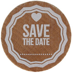 Save The Date (Dotted Line) Stamp