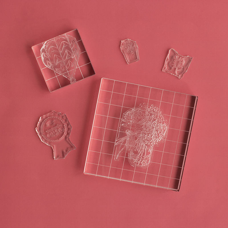 Transparent Acrylic Stamp Block