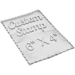 6" by 4" Custom Clear Stamp