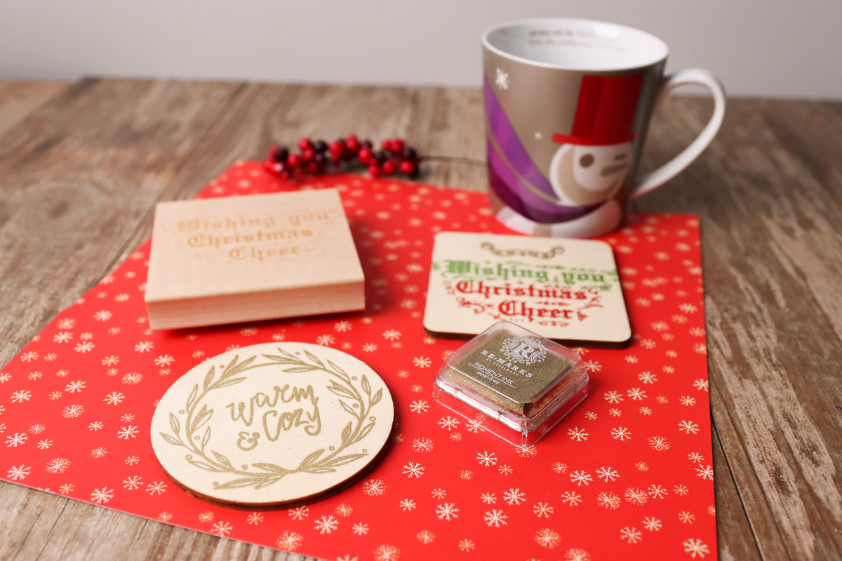 How To Make Heat Embossed Coasters