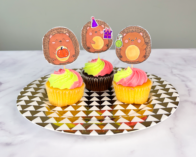 DIY Cupcake Toppers For Your Next Party – RubberStamps.com