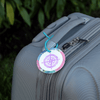 DIY Stamped Luggage Tag