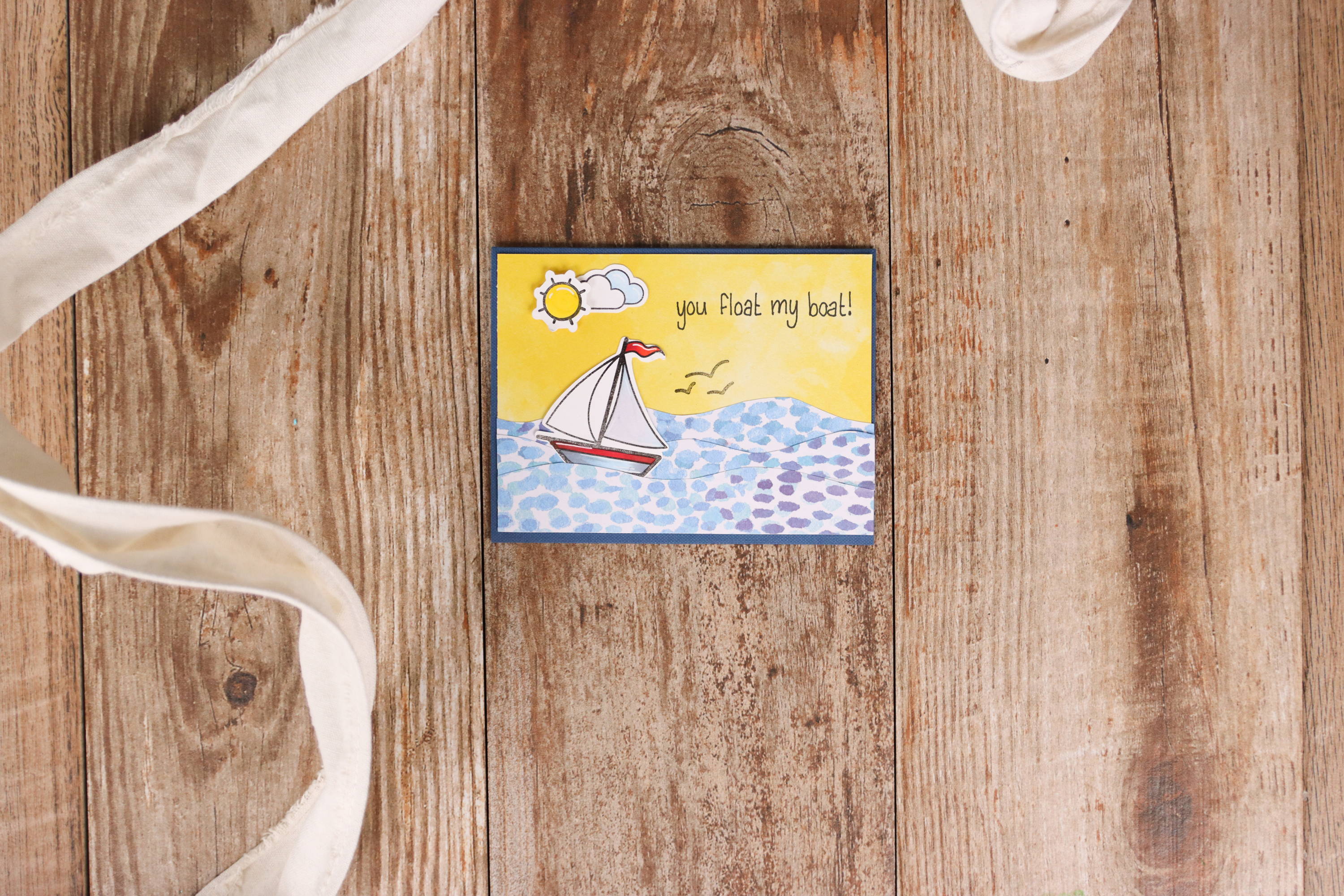Layered Paper Craft Card Tutorial – RubberStamps.com