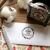 Return Address Stamps for Your Holiday Cards