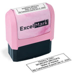 Pink Alaska Notary Stamp