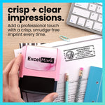 Pink California Notary Stamp