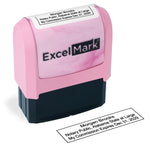 Pink Alabama Notary Stamp