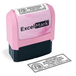 Pink Georgia Notary Stamp