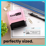 Pink Kansas Notary Stamp