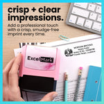 Pink Louisiana Notary Stamp