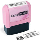 Pink Louisiana Notary Stamp