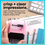 Pink Maine Notary Stamp