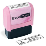 Pink Nebraska Notary Stamp
