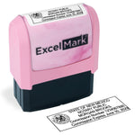 Pink New Mexico Notary Stamp