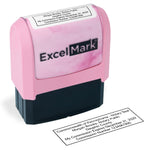 Pink Pennsylvania Notary Stamp