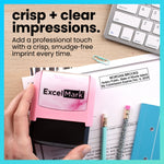 Pink Rhode Island Notary Stamp