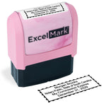 Pink South Carolina Notary Stamp