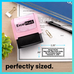 Pink South Carolina Notary Stamp