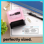 Pink West Virginia Notary Stamp