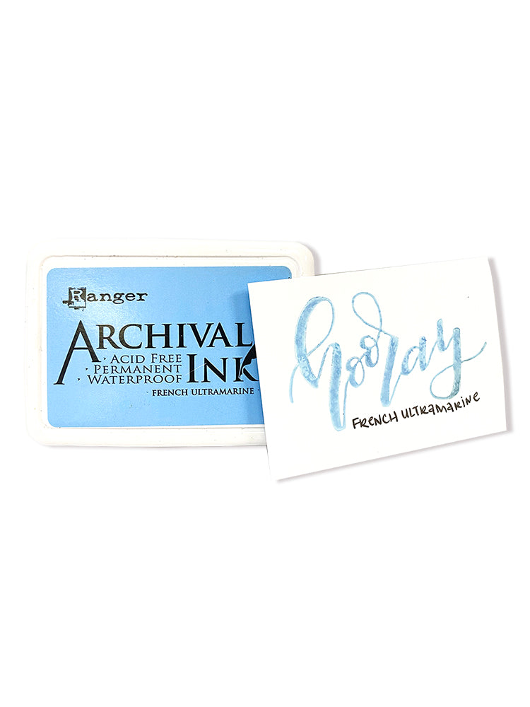 Archival Ink Pads - French Ultramarine – RubberStamps.com