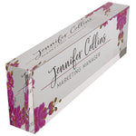 Orchids Acrylic Block Nameplate