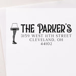 Leg Lamp Address Stamp