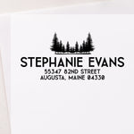 Forest Pine Address Stamp