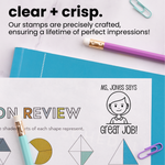 Custom Great Job Avatar Teacher Stamp