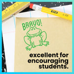 Bravo! Frog Stamp