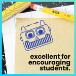 Robot Smiley Face Stamp