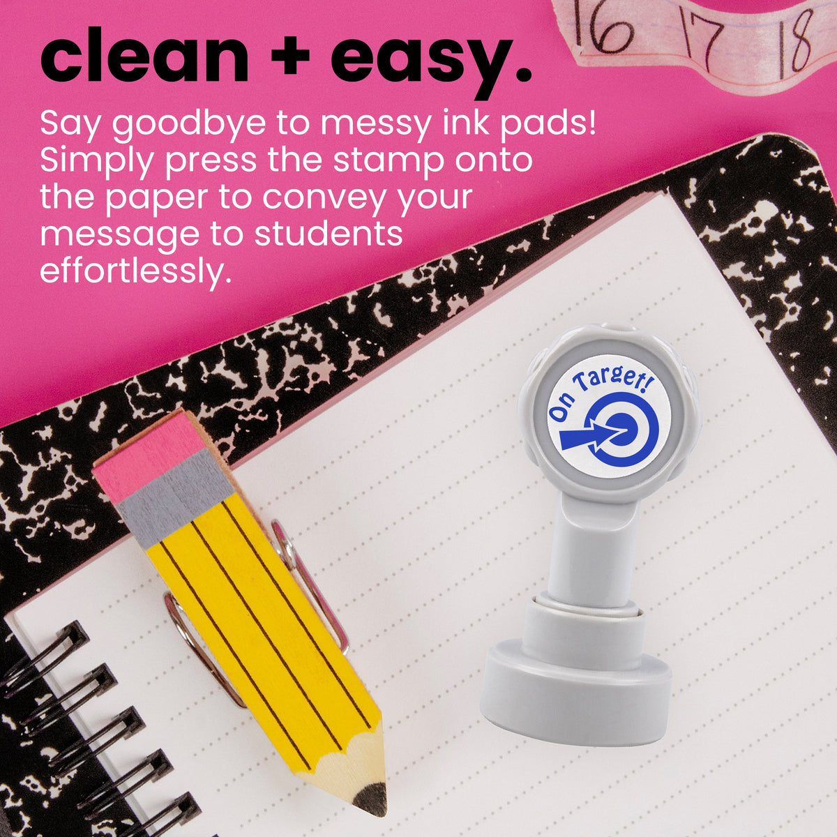 Over Target Stamp On Target! Stamp – RubberStamps.com