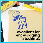 Happy 4th Of July Stamp