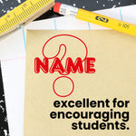 Name? Question Mark Stamp
