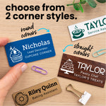Bakery & Café Name Badge