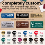 Restaurant & Bar Name Badge