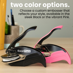 Scalloped Bold Monogram Embosser