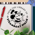Willie's Book Mate Book Stamp