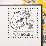 Pooh and Piglets Pages Book Stamp