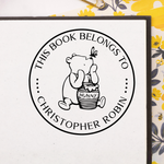 Winnie the Pooh Butterfly Book Stamp