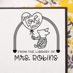 Piglets Page Turners Book Stamp
