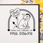 Eeyores End of the Shelf Book Stamp