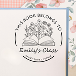Wildflower Book Stamp