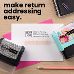 Boxed Monogram Address Stamp