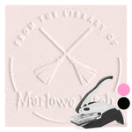 Broom Sticks Book Embosser